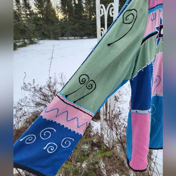 Patch Magic Women's Multicolor Jacket - Picture 3 of 4